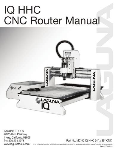 cnc machine manual pdf